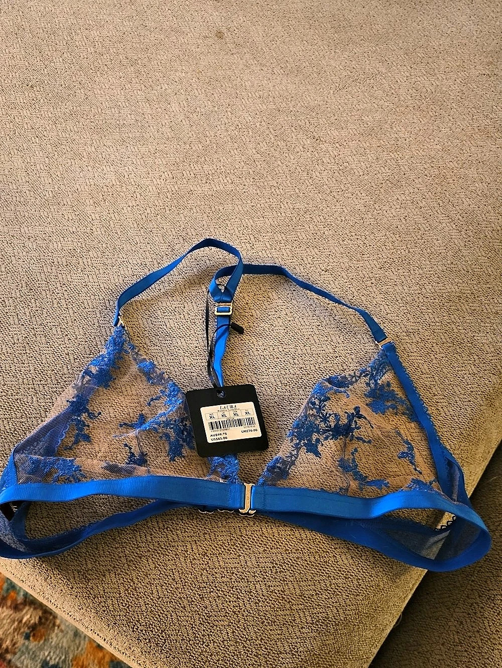 Honey Birdette LAURA Bralette SIZE XL